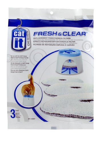 Catit 50057 Ersatzkohle-Filter f&uuml;r kleiner Trinkbrunnen