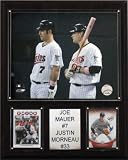 MLB Mauer-Morneau Minnesota Twins Player Plaque