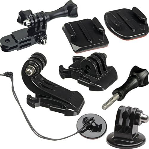 PRO-mounts PMGP99 Bag of Mounts (Flat, Curved &amp; Tripod) for GoPro HERO3, HERO3+, HERO4