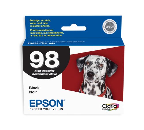 Epson 98 Black Ink Cartridge High-Capacity (T098120)