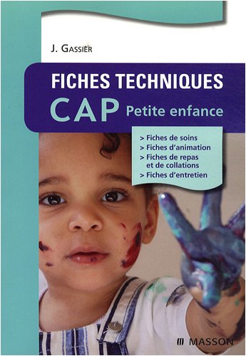 Fiches techniques CAP Petite enfance