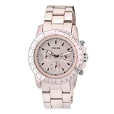 Fossil Women's CH2707 Quartz Chronograph Aluminumrose Dial Watch