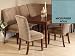 Breakfast Nook Walnut Leg Microfiber Aqua Image
