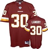 LaRon Landry Reebok NFL Red Premier Washington Redskins Jersey - Large