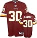 LaRon Landry Reebok NFL Red Premier Washington Redskins Jersey - Medium