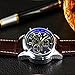 Generic Men Business Watch, Luxury Mens Blue Ray Glass Quartz Analog Watches