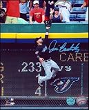 Jose Bautista Toronto Blue Jays Autographed/Hand Signed 8X10 Miracle Catch Photo
