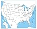 Kid Advance Montessori USA Puzzle Map w/Control Maps