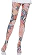 Opaque Bohemian Prints Tights Multicolor