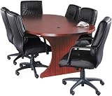 Alera Verona Series Racetrack Conference Table Top, 96w x 45d, Mahogany