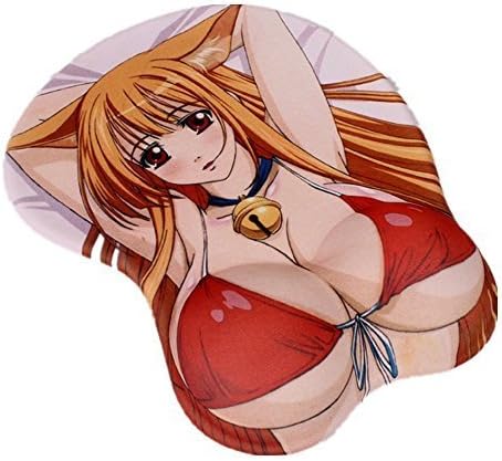 GenialJP 3D three-dimensional mouse pad silicon gel specifications to choose from cute anime characters (type G)