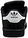 adidas Originals Superstar I Basketball Fashion Sneaker (Infant/Toddler),Black/White/Black,9 M US Toddler