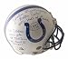 Autographed John Mackey Baltimore Colts Proline Helmet With 6 inscriptions