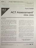 ACT Assessment (Form 0359F)