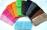My Little Noggin 1.5 baby girls crochet headbands (12 Total)