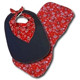 Billy Baby Bib and Burp Cloth Shower Gift Set