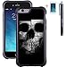 iPhone 6 6s Case, True Color® Skull X-Ray Emboss Printed Impact Resistant TPU Protective Anti-slip Grip Snap-On Soft Rugged Cover Skin [True Impact Series] +FREE Stylus and Screen Protector