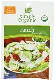 Simply Organic Salad Dressing Mix, Ranch, 12 Count (Pack of 12)