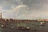 Acrylic Keyring Canaletto Bacino di San Marco (St Mark-s Basin)
