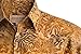 Autumn Gold Tropical Hawaiian Cotton Shirt By Johari West