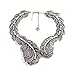 Kaariag Punkin® Crystal Vintage Style Feather Choker Necklace