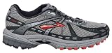 Brooks Men's Adrenaline Asr 7 Running Shoe,Birch/River Rock/Pavement/Aurora Red/Black,12.5 D(M) US