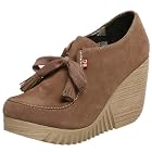 BC Footwear Women's Science Fair Wedge Lace Up