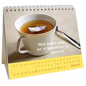 Der kleine Glückskalender 2017: Mini-Monatskalender