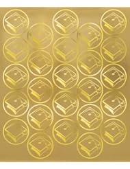 Toy: Graduation Gold Seals Party Accessory - Amscan