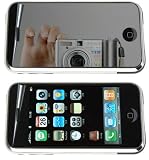PCMICROSTORE Brand Apple Iphone 4Gb 8Gb 16Gb Mirror Screen Protector Lcd Shield With Cleaning Cloth (Iphone Not Inlcuded)