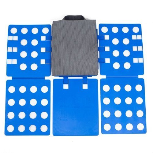Fast speed adjustable blue folder fast clothes folding …