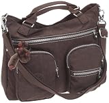 Kipling Adomma, Sac à main femme - Espresso, Synthétique