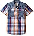 Levi's Boys' Kirkwood Woven Plaid Shirt