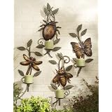 Garden Bug-Style Candleholders Set of 4 by Be Inspired Home