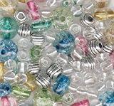 Bracelet Blends Bead Packs - Crackle 147PK/Multi