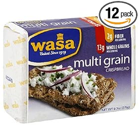 Wasa Crispbread, Multi Grain, 9.7-Ounce Boxes (Pack of 12)