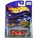 Hot Wheels 2002 First Editions Red Ferrari P4 #025 Race/Win Card 1:64 Scale