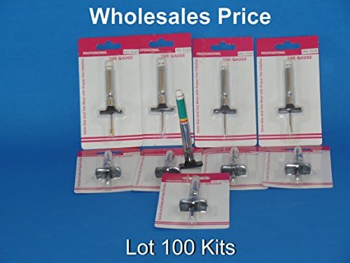 100 Kits Color Tire Tread Depth Gauge standard gage guage 32nds