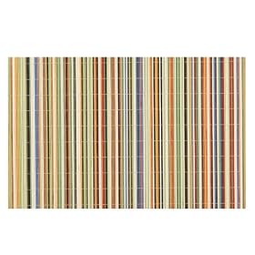 Buy Benson Mills Rainbow Sticks Bamboo Multi Colored Placemats, Set of 4 by Benson Mills