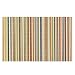 Benson Mills Rainbow Sticks Bamboo Multi Colored Placemats, Set of 4