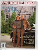 Architectural Digest  :  November 2004.    Ricky & Ralph Lauren issue