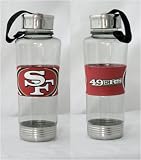 San Francisco 49'ers NFL Logo 24 oz Polycarb Water Bottle