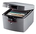 Sentry H3300 Safe Fire-Safe Waterproof Security File, 1.29 Cubic Feet, Silver Gray