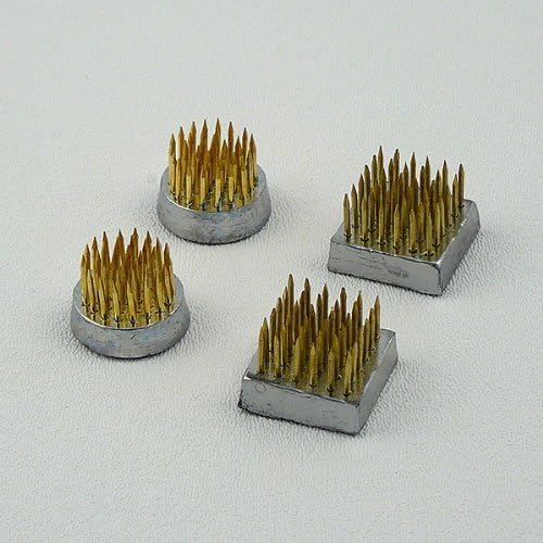 Ziji Set of 4 Small kenzan Flower Frogs for Ikebana