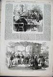 Dinner At Salle Montesquieu Paris France 1856 The Bill