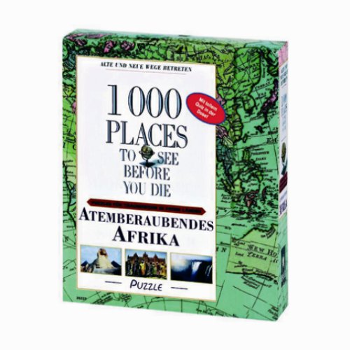 University Games Europe 1.000 Places to see befor you die (Puzzle Africa)