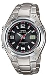 Casio - WVQ - 141DE - 1AVER - Homme Radio Pilot� - Quartz analogique et digitale - Bracelet acier