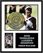 Venus Williams 2008 Wimbledon Framed 8x10 Photograph with Trophy Milestone