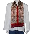 Designer Scarf Summer Accessories Printed Silk 22 X 72 inches