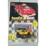 Bobby Hamilton Stock Car with Collectors Card and Display Stand 1992 Edition by Stock Car NASCAR